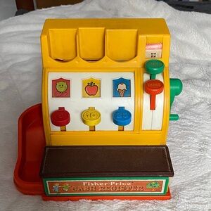 Vintage 1970’s Preloved - Fisher-Price Cash Register Toy 💶